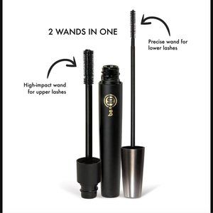 ❣️2/$36 NIB BE A 10 BE SEPARATE MASCARA Dual Wand Shade Be Solo (Black) Full Sz